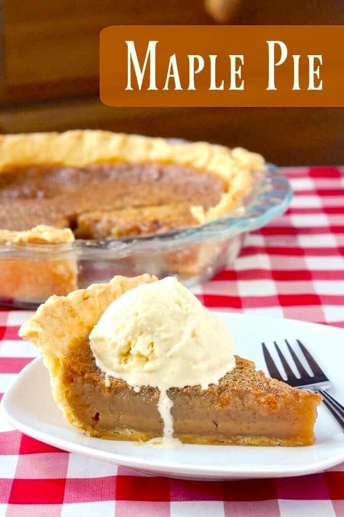 a piece of pie on a plate with a fork