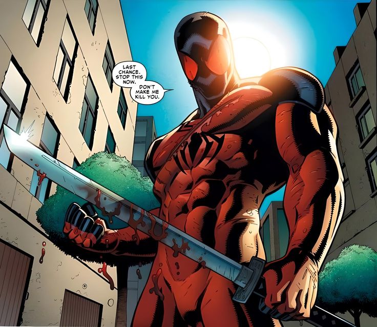 Scarlet Spider Kaine Art, Black Marvel Characters, Kaine Parker, Scarlet Spider Kaine, Spiderman Comic Books, Spiderman Funny, Ben Reilly, Madara Susanoo, Spiderman Mask