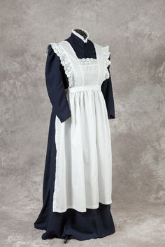 This dress consists of three parts: traditional 5 gore skirt, bodice, lined, and apron. Material is cotton. Custom sized to your measurements. Please send me waist, hip and length measurements after the order has been completed. Can be shipped in other countries, please feel free to ask. There are a lot of different historical dresses and costumes in my shop, feel free to visit under http://www.etsy.com/shop/innatiourine Classic Cotton Prairie Dress For Daywear, White Cotton Peasant Prairie Dress, Fitted Cotton Victorian Dress For Costumes, Fitted Cotton Prairie Dress With Empire Waist, White Cotton Regency Prairie Dress, White Cotton Regency Style Prairie Dress, Classic Fitted Victorian Cotton Dress, Cotton Costume Dress With Historical Design, Victorian Cotton Dress With Fitted Bodice For Costume