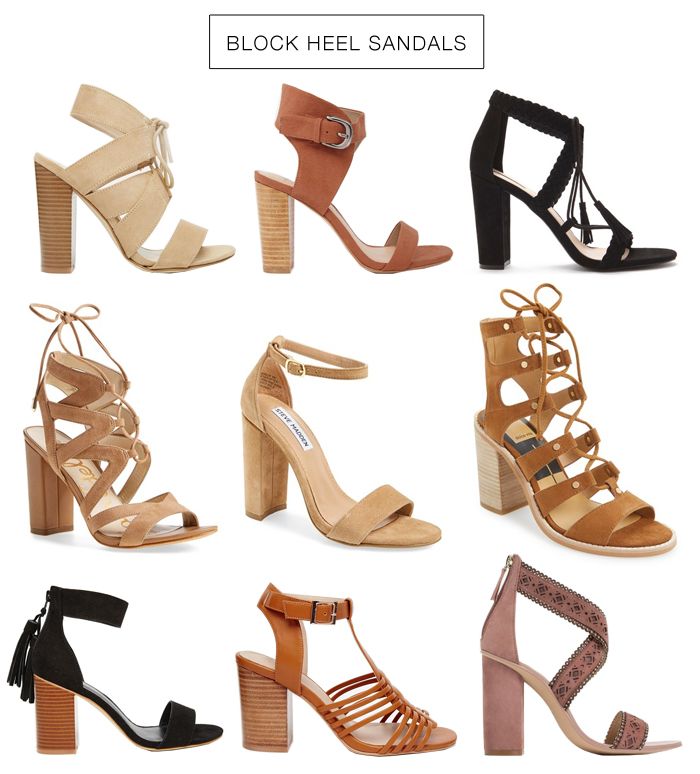 Spring Trend: Block Heel Sandals Block Heels Shoes, Work Sandals, Heel Sandals Outfit, Shoe Trend, Embroidered Shoes, Block Heel Sandals, Crazy Shoes, Shoe Obsession, Shoe Lover