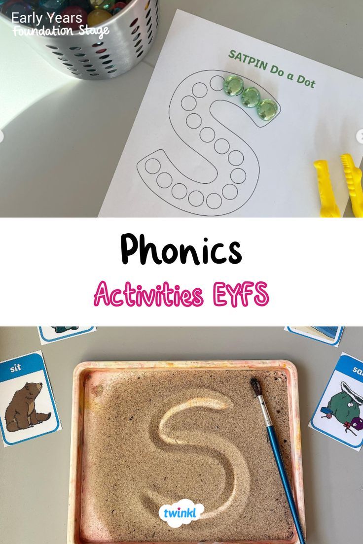 Phonics activities for eyfs. Click on the pin to download these satpin phonics resources. Fun phonics activities to keep children engaged. Phonics Activities Eyfs, Phonics Games Eyfs, Satpin Phonics, Preschool Insects Activities, Autumn Eyfs Activities, Fine Motor Skills Activity, Jolly Phonics Activities, Motor Skills Activity, Fun Phonics Activities