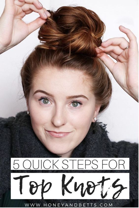 Hannah, from the Edmonton lifestyle blog Honey & Betts, is sharing the ultimate 5 steps to the perfect top knot for medium to long hair! Top Knot Tutorial, Medium To Long Hair, Top Knot Bun, Knot Hair, Top Knot Hairstyles, Bun Tutorial, Hair Mist, Messy Bun Hairstyles, Flat Hair