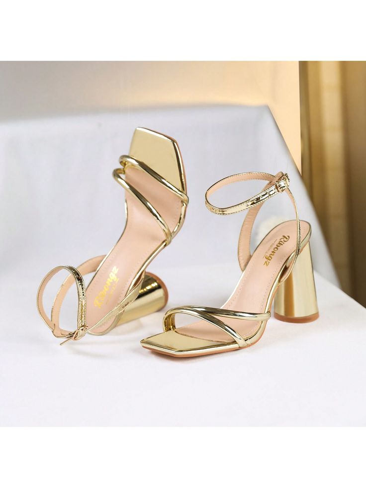 Elegant Design: These heeled sandals feature a square open toe and strappy design, adding a touch of sophistication to any outfit.
Heel Height: With a 3.5-inch heel height, provide a perfect balance between style and comfort. Allowing you to dance the night away at weddings, parties, evening.
Easy On/Off: Adjustable ankle strap with buckle closures, easy to adjust the fit and put on/off, bring convenience and comfortable to you.
Quality Assurance: Made with good materials, these wedding bridal s Wedding Sandals Heels, Birthday Dinner Outfit, Tacos Dorados, Fancy Sandals, Sandals Wedding, Strappy High Heels, Fancy Makeup, Wedding Sandals, Birthday Dinner