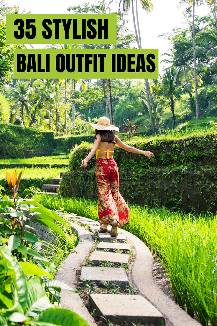 35+ Best Bali Outfit Ideas For Summer Tropical Island Outfits Vacations, Outfit Ideas For Bali Vacation, How To Dress In Bali, Outfits For Island Vacation, Vacation Outfits Bali, Bali Travel Ideas, Bali Honeymoon Outfits, Bali Dresses Outfits, Bali Wedding Guest Outfit