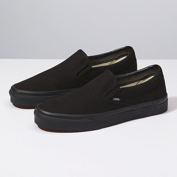 Slip-On Casual Canvas Slip-ons For Streetwear, Classic Skate Shoes With Rubber Toe Cap, Classic Vans Canvas Sneakers, Urban Slip-on Canvas Shoes For Streetwear, High-top Canvas Slip-on Sneakers For Streetwear, Skateboarding Canvas Shoes With Rubber Toe Cap, Casual Slip-on Canvas Shoes With Rubber Toe Cap, Classic Low-top Vans Canvas Shoes, Classic Canvas Shoes With Gum Sole For Streetwear