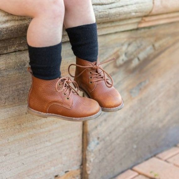 READY TO SHIP! Original design by MIL & Co. Boutique in Melbourne, Australia.  These adorable toddler boots are vintage inspired and made from beautiful soft leather. They are perfect for the little man or lady in your life.  These are an original design, in Melbourne. These perfectly crafted shoes are made in soft leather for comfort, now with a hard rubber, double stitched sole. Now offering up to youth size 6 due to popular demand. (size 5 & 6 youth can fit an adult - EU 38 & 39). Also availa Vintage Leather Boots For Outdoor Activities, Cute Leather Boots For Fall, Leather Boots With Round Toe For Playtime, Fall Leather Booties With Soft Sole, Brown Boots With Soft Sole For Fall, Brown Soft Sole Boots For Fall, Brown Boots With Soft Sole And Round Toe, Brown Round Toe Boots With Soft Sole, Cute High-top Leather Boots