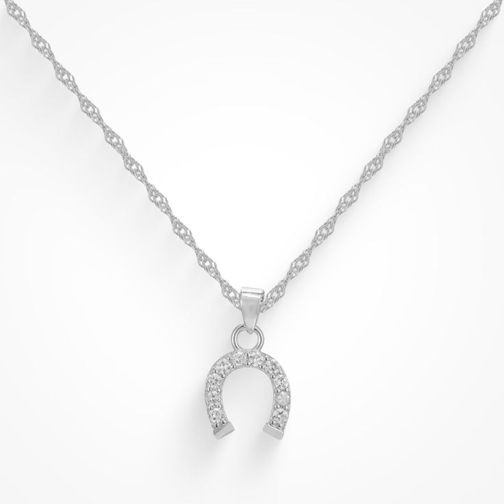 Show off your luck and your wild side with this lucky horseshoe necklace! A perfect gift for yourself or the cowgirl in your life, this necklace is your newest lucky charm! *All our influencer collab pieces come with the influencer's name engraved on the back of each piece. Silver Horseshoe Charms Jewelry, Good Luck Horseshoe Charms Jewelry, Horseshoe Necklace With Adjustable Chain For Gift, Horseshoe-shaped Jewelry With Adjustable Chain, Horseshoe Necklace With Adjustable Chain As Gift, Horseshoe-shaped Jewelry With Adjustable Chain For Gifts, Horseshoe Jewelry With Adjustable Chain For Gifts, Silver Horseshoe Necklace Nickel Free, Nickel-free Silver Horseshoe Necklace