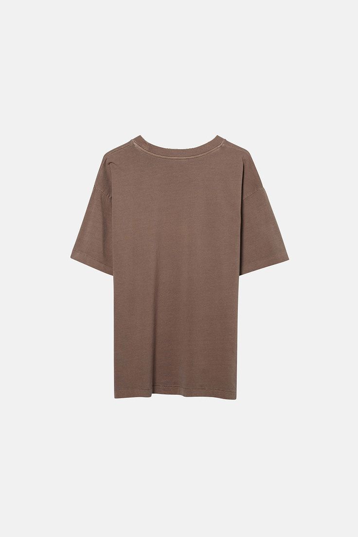 Meet our best-seller — The Oversized Core Tee. Inspired by your favorite vintage t-shirt, featuring a boxy fit and hand-distressed details on the collar. Garment washed for that worn-in feel, you’ll never want to take it off. 100% ORGANIC COTTON 6 OZ JERSEY OVERSIZED FIT DROP SHOULDER SINGLE STITCHED INSPIRED BY VINTAGE GARMENTS Oversized Brown T-shirt For Everyday, Brown Grunge Crew Neck T-shirt, Distressed Brown Summer Tops, Oversized Acid Wash Vintage T-shirt, Vintage Acid Wash Tops For Everyday Wear, Vintage Brown Crew Neck Top, Brown Washed Short Sleeve Tops, Oversized Soft-washed Vintage T-shirt, Oversized Vintage Soft-washed T-shirt