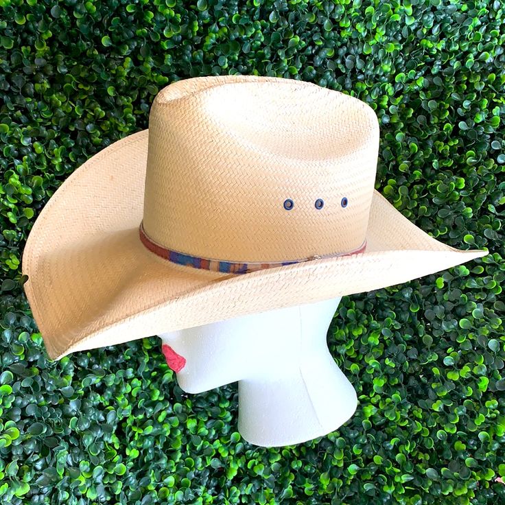 Euc Rare Vintage Cowgirl Hat. This Stetson Looks Brand New! Original Hatband, Authentic, Tightly Knit Straw Style. Please See Photos For Detailed Description Including Tags, And Authenticity. Comment Below With Any Questions. Women’s Size 6.3/4 (Small) Fitted Cream Panama Hat In Western Style, Fitted Cream Western Panama Hat, Fitted Natural Hat For Ranch, Fitted Sun Hat For Kentucky Derby At Ranch, Fitted Sun Hat For Kentucky Derby, Fitted Flat Brim Sun Hat For Rodeo, Fitted Western Cream Hat, Fitted Cream Western Hat, Fitted Natural Color Hat Band For Rodeo