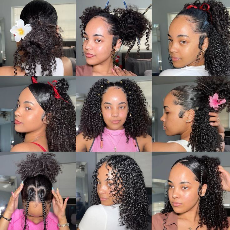 Wavy hairstyles for Black Lady Check more at https://howcandothis.com/hairstyleideas/wavy-hairstyles-for-black-lady/ Curly Hairstyles For Black Women Half Up, 3c 4a Curly Hairstyles, Natural Short Curly Hair Styles, Cute Natural Hairstyles For Thick Hair, 4a Hairstyles Medium, Cute 3c Hairstyles, 3c Hairstyles Shoulder Length, Hairstyles For 4b Natural Hair, Curly Hairstyles 4b