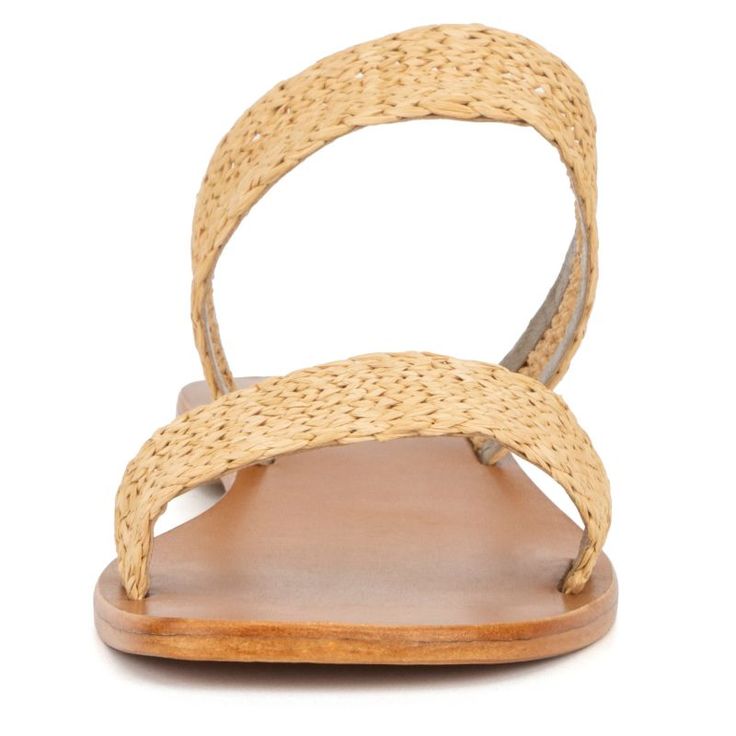 Slide into chic style with these Torgeis Altair sandals.Click this FOOTWEAR GUIDE to find the perfect fit and more! Slide into chic style with these Torgeis Altair sandals. Click this FOOTWEAR GUIDE to find the perfect fit and more! SANDAL FEATURES Woven detail upper Two band designSANDAL CONSTRUCTION Textile upper Leather lining and outsoleSANDAL DETAILS Open toe Slip-on Padded footbed Size: 8. Color: Natural. Gender: female. Age Group: adult. Material: Synthetic. Vacation T-strap Sandals With Heel Strap And Open Toe, T-strap Sandals With Heel Strap For Vacation, Chic Open Toe T-strap Sandals For Vacation, Summer T-strap Sandals With Flat Heel And Adjustable Strap, Summer Strappy T-strap Sandals For Vacation, Summer Vacation T-strap Strappy Sandals, Adjustable Synthetic T-strap Sandals For Summer, Strappy Wedge Sandals For Beach, Beige T-strap Sandals For Summer Vacation