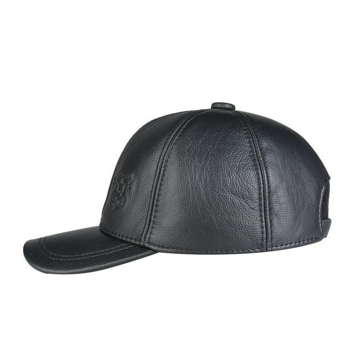 Leather baseball cap. Buckle adjusting strap. Lined.[custom tab]FABRIC #1: 100% GENUINE CALF LEATHER | LINING #1: 100% COTTON [/custom tab] Classic Leather Baseball Cap For Outdoor, Classic Leather Snapback Baseball Cap, Casual Leather Baseball Cap With Curved Brim, Casual Leather Hat For Streetwear, Adjustable Leather Flat Cap Baseball Cap, Casual Leather Baseball Cap, Adjustable Leather Flat Cap, Casual Leather Cap, Adjustable Leather Hat For Streetwear