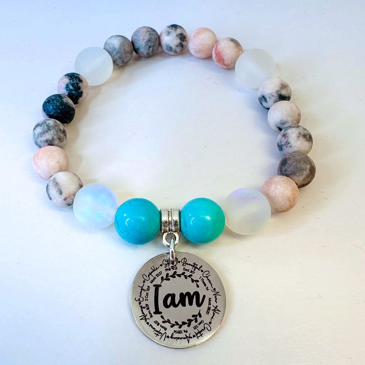 I Am Bible Verses Charm Bracelet: A Daily Affirmation of Faith and Strength The I Am Bible Verses Charm Bracelet is a beautiful reminder of the positive and powerful words found in Scripture. Featuring inspiring Bible verses that reflect strength, love, courage, and faith, this bracelet serves as a daily affirmation of your identity in Christ. Whether worn as a personal reminder of your spiritual journey or given as a thoughtful gift, this bracelet offers comfort and guidance, reminding you that 5 Second Rule, Inspiring Bible Verses, Black Labradorite, Trending Bracelets, Gemstone Meanings, Daily Affirmation, Inspirational Bible Verses, Rhinestone Bracelet, Powerful Words