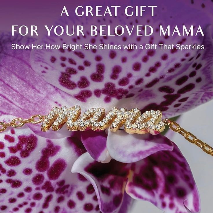 Make Mother’s Day unforgettable with our exquisite selection of luxury jewelry gifts that whisper ‘I cherish you’ in every glimmer. Presenting the Dainty ‘Momma’ Necklace—a masterpiece crafted in radiant 14k vermeil gold and adorned with the brilliance of cubic zirconia crystals. This necklace isn’t just a gift; it’s a statement of love, tailored to celebrate the irreplaceable woman in your life. Elegantly designed, the necklace features a 16-inch chain with a versatile 4-inch extension, allowing for a custom fit that’s just right. Each letter of ‘momma’ is meticulously encrusted with flawless cubic zirconia, capturing light and attention with every turn. Whether resting gracefully on the clavicle or draped below, this necklace adds a touch of allure to any neckline. At FaceTreasures Bouti Diamond Accented Jewelry For Anniversary On Mother's Day, Mother's Day Rose Gold Jewelry With Diamond Accents, Mother's Day Diamond Jewelry Gift For Mom, Mother's Day Anniversary Jewelry With Diamond Accents, Mother's Day Gift Cubic Zirconia Jewelry For Mom, Yellow Gold Jewelry For Anniversary And Mother's Day, Sterling Silver Necklaces For Mother's Day, Mother's Day Cubic Zirconia Birthstone Jewelry, Cubic Zirconia Necklace For Mother's Day