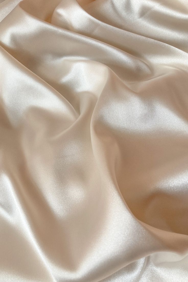 an image of a white satin fabric