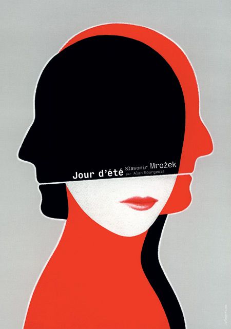 a woman's head with the words jour d'oree on it