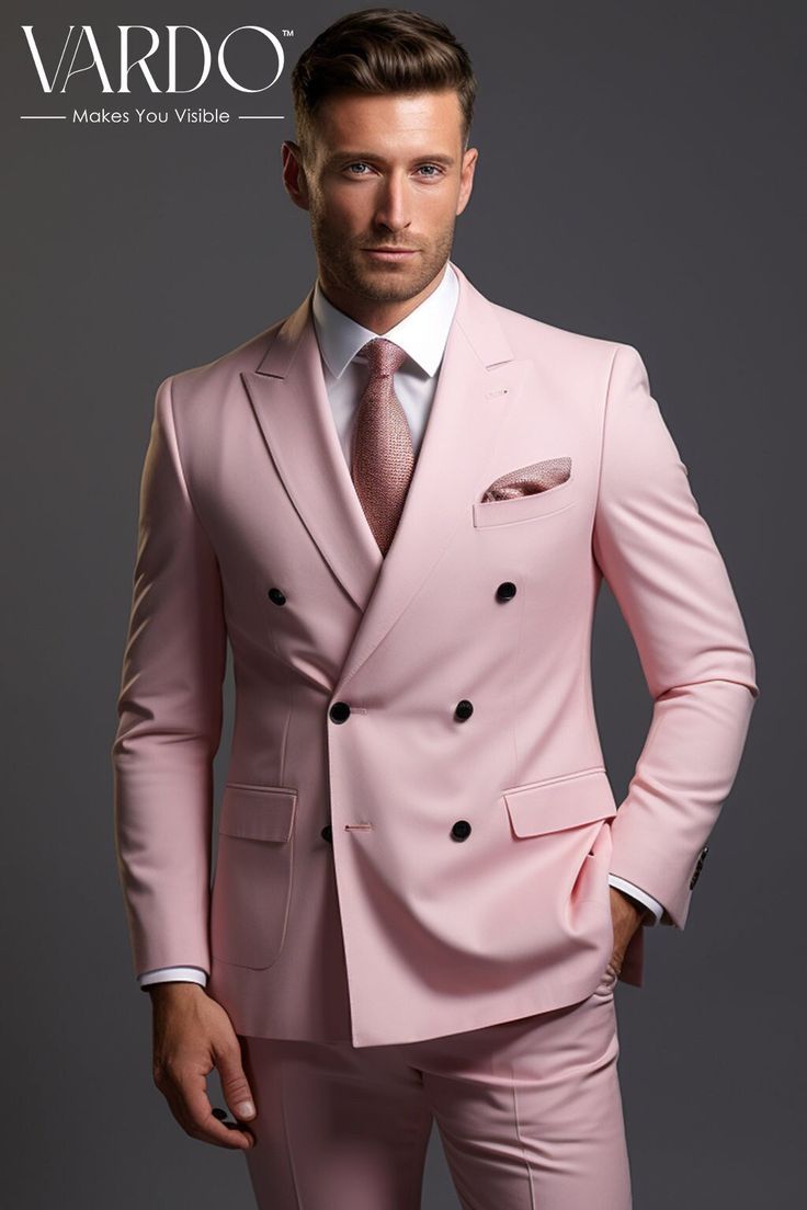 >>ORIGINAL ARTWORK AND CONTENT, PLEASE DO NOT COPY<< Men Suits, Suits For Man, Light Pink Double Breasted Suit piece Wedding Suit, Double Breasted, Formal Fashion Slim Fit Suit Elevate your style game with our impeccably tailored Light Pink Double Breasted Suit for men. This sophisticated suit is designed to make a lasting impression at weddings, proms, and other formal events. Crafted with precision and attention to detail, it exudes confidence and charm. 👔 Key Features: ✨ Double-breasted design for a timeless look ✨ Premium fabric for comfort and durability ✨ Slim-fit cut for a sharp silhouette ✨ Light pink hue for a modern twist on classic style ✨ Ideal for weddings, proms, and upscale gatherings Embrace the allure of this light pink suit, perfect for the fashion-forward man who seeks Pink Tailored Double Breasted Suit With Suit Collar, Tailored Pink Double Breasted Suit With Suit Collar, Tailored Double Breasted Pink Suit, Tailored Pink Double Breasted Suit, Tailored Pink Double Breasted Suit For Business, Tailored Pink Double Breasted Business Suit, Elegant Fitted Pink Double Breasted Suit, Bespoke Double Breasted Suit With Notch Lapel For Groom, Bespoke Double Breasted Suit For Wedding