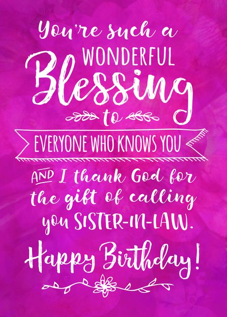 a birthday card with the words, you're such wonderful blessing to everyone who knows you