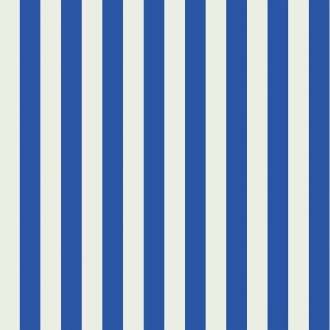 a blue and white striped wallpaper pattern