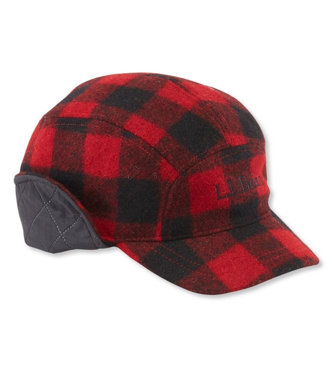 Adults' Maine Guide Wool Cap with PrimaLoft, Plaid Outdoor Wool Baseball Cap With Curved Brim, Winter Outdoor Six-panel Hat, Casual Wool Baseball Cap For Outdoor, Wool Six-panel Winter Hat, Winter Wool Six-panel Hat, Wool Adjustable Baseball Cap For Outdoor, Adjustable Wool Baseball Cap For Outdoor, Winter Six-panel Hat For Outdoor Activities, Fall Six-panel Hat For Outdoor