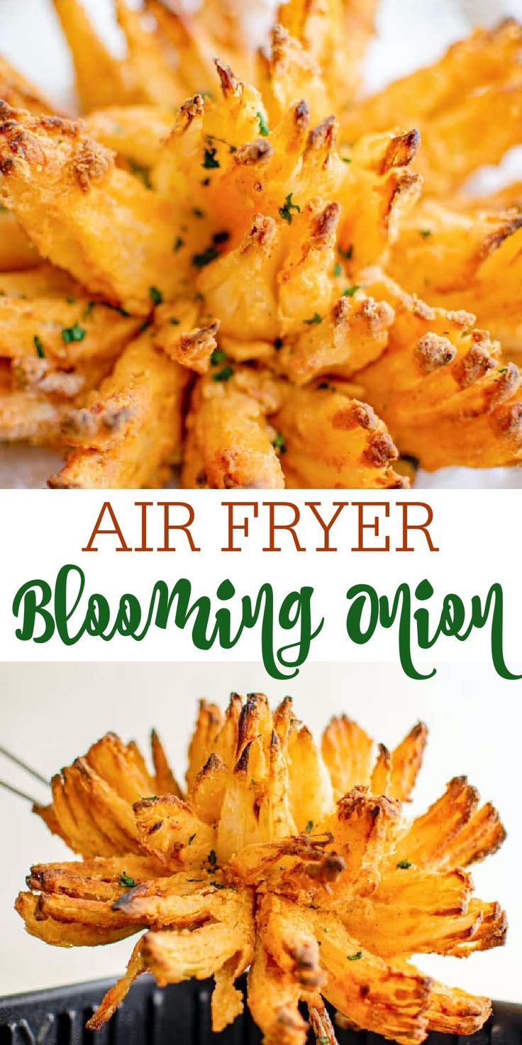 air fryer blooming onion is an easy and delicious side dish