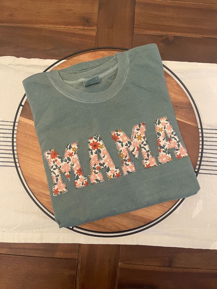 Comfort Colors Mama Embroidered … curated on LTK Pregnancy Fashion Fall, Momma Shirts, Mommy Outfits, Baby Blessing, Applique Shirts, Mama Style, Mama Gifts, Mama Shirts, Mama Sweatshirt