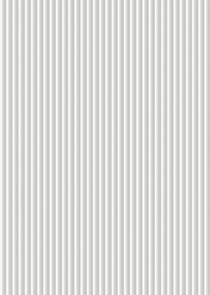 a white striped wallpaper with vertical lines in the center and diagonal stripes at the bottom