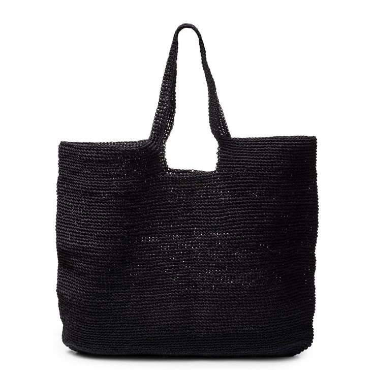 Black Black Beach Bag, Mikoh Swimwear, Beach Totes, Striped Beach Towel, Black Beach, Oversized Bag, Everyday Tote, Round Beach Towels, Us Beaches