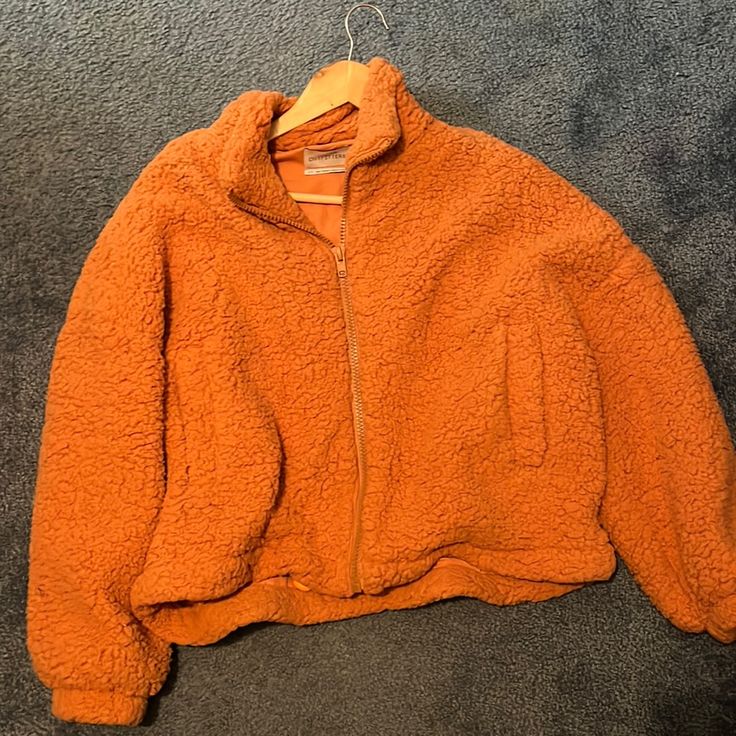 Never Worn Urban Outfitters Jacket! Super Cute And Cozy!!! Urban Outfitters Casual Long Sleeve Outerwear, Casual Urban Outfitters Outerwear For Cold Weather, Cozy Orange Outerwear For Spring, Trendy Urban Outfitters Outerwear For Fall, Cozy Orange Outerwear For Fall, Urban Outfitters Long Sleeve Outerwear For Cold Weather, Cozy Orange Long Sleeve Outerwear, Cozy Orange Winter Outerwear, Urban Outfitters Jacket