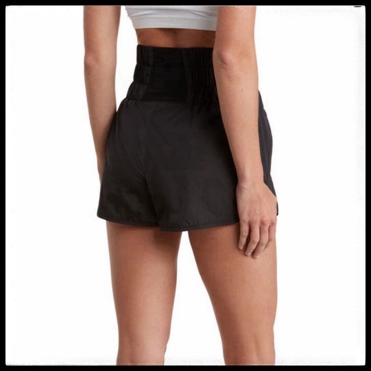 Free People Movement “The Way Home” Black Athletic/Athleisure Shorts Size S NWOT  | eBay Athleisure Shorts, Home Black, The Way Home, Active Wear Shorts, Free People Movement, Fp Movement, Athletic Shorts, Short Outfits, Briefs