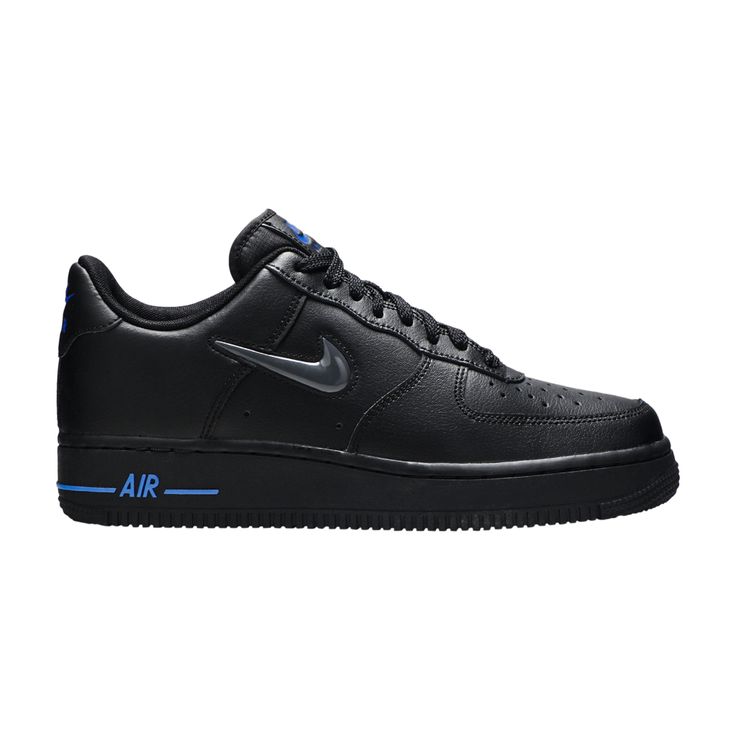 Find NIKE Air Force 1 Low Jewel on Editorialist. Air Force 1 Low Jewel 'Black' Leather Custom Sneakers With Air Cushioning For Streetwear, Nike Air Force 1 Black Lace-up For Sports, Black Nike Air Force 1 Lace-up For Sports, Black Nike Air Force 1 Lace-up Sports Shoes, Nike Air Force 1 For Streetwear, Nike Air Force 1 For Streetwear With Cushioned Footbed, Nike Air Force 1 Low-top Urban Streetwear, Nike Air Force 1 With Cushioned Footbed For Streetwear, Urban Nike Air Force 1 Low-top For Streetwear