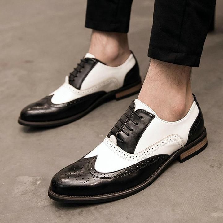 Men's Wedding Leather Oxfords | ZORKET Brogues Men, Leather Formal Shoes, Womens Boat Shoes, Leather Wedding, Oxford Shoes Men, Office Shoes, Leather Oxford Shoes, Wedding Lace, Brogue Shoes