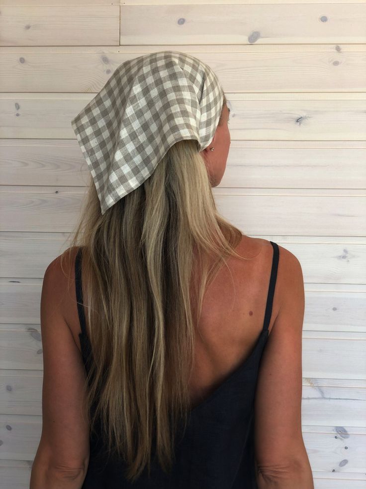 This fresh, lightweight, hand made from 100% linen bandana is the perfect accessory for laid-back summer outfits. It will cover your hair in windy weather all the day. The perfect solution for hair that is dry and prone to breakage. Also, can be used as a sweatband, the perfect accessory for wearing in your hair or around your neck for both you or your pets! SIZE: One universal size fits all. length - 23.5 in. (60 cm) width - 11 in. (28 cm) CARE: - machine wash gentle; - dry gentle; - if need ir Summer Beach Headband, Chic Summer Headwrap, Bandeau Headband For Summer, Spring Beach Headband, Trendy Bandeau Headband For Summer, Summer Bandeau Headband, Summer Bandeau Headband One Size, Summer Bandeau Headband One Size Fits Most, Summer Beach Headband, One Size