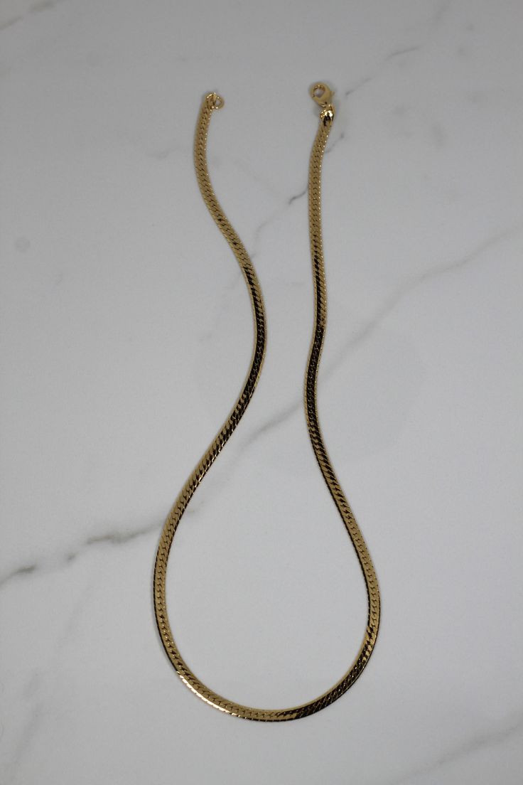 24k Gold-filled chain Everyday 14k Gold Curb Chain Jewelry, Dainty Gold Jewelry With Curb Chain, Dainty Box Chain Link Jewelry, Timeless Jewelry With Adjustable Snake Chain, Timeless Necklace With Adjustable Chain Link, Minimalist Brass Chain Link Jewelry, Everyday Curb Chain Link Necklace, Box Chain Necklace As Gift, Minimalist Tarnish Resistant Snake Chain Necklace