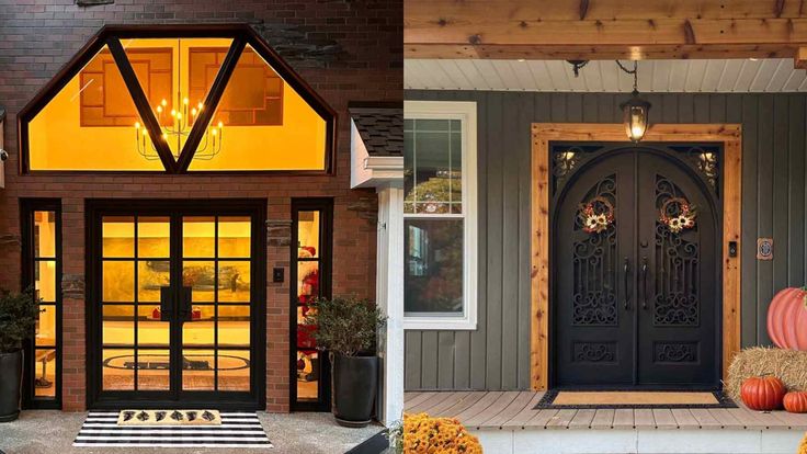 Custom Iron Doors | Metal Glass Doors