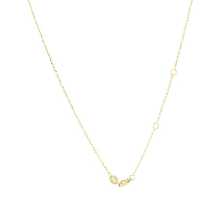 Experience heavenly elegance with our Petite Heavenly Gold Crucifix Necklace. Made from luxurious 14 karat yellow gold, this necklace is both timeless and sophisticated. Add a touch of class to any outfit and let this necklace be a reminder of your divine taste. 14k Gold Solitaire Necklace With Cable Chain, Yellow Gold Charm Necklace With 14k Gold Cable Chain, Yellow Gold Charm Necklace In 14k With Cable Chain, 14k Yellow Gold Charm Necklace With Cable Chain, Elegant White Gold Chain Necklace For Everyday Luxury, Elegant Everyday White Gold Chain Necklace, Elegant Everyday Luxury White Gold Chain Necklace, 14k Yellow Gold Solitaire Necklace For Everyday Luxury, Classic Gold Plated Clavicle Chain Necklace