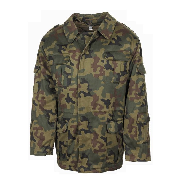 Genuine Polish Army Olive Green Panther Camo Jacket Parka Military BDU Product Description Introducing a versatile jacket with a detachable quilted lining, epaulettes, front flap pockets, sleeve pockets with button flaps, a drawstring waist, and button sleeve ends.  Made from high-quality materials, its the perfect choice for any weather and activity. 606228  ABOUT US We are a seller of military clothing on .  Our goal is to provide our customers with high-quality military-inspired clothing that Military Style Outdoor Outerwear With Padded Collar, Military Style Padded Collar Outerwear For Outdoor, Military Outerwear With Padded Collar For Outdoor, Military Style Outerwear With Padded Collar For Outdoor, Military Utility Jacket With Patch Pockets, Winter Workwear Windbreaker With Flap Pockets, Military Hunting Outerwear With Pockets, Military Parka With Multiple Pockets For Workwear, Military Style Parka With Multiple Pockets For Workwear