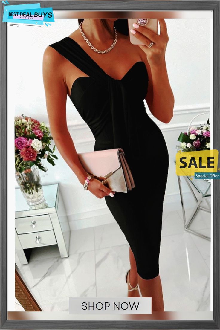 Women's Party Dress Midi Dress Light Pink Black Pink Sleeveless Pure Color Patchwork Spring Summer Strapless Stylish Spring Dress S M L Xl Xxl Fitted Black Sleeveless One-shoulder Dress, Black Fitted One-shoulder Sleeveless Dress, Fitted Black One-shoulder Sleeveless Dress, Black Sleeveless Backless Dress For Club, Bodycon One Shoulder Sleeveless Dress For Formal Events, Elegant Bodycon Sleeveless One Shoulder Dress, Summer Party One Shoulder Stretch Dress, Sleeveless Bodycon Dress For Evening, Elegant One Shoulder Sleeveless Bodycon Dress