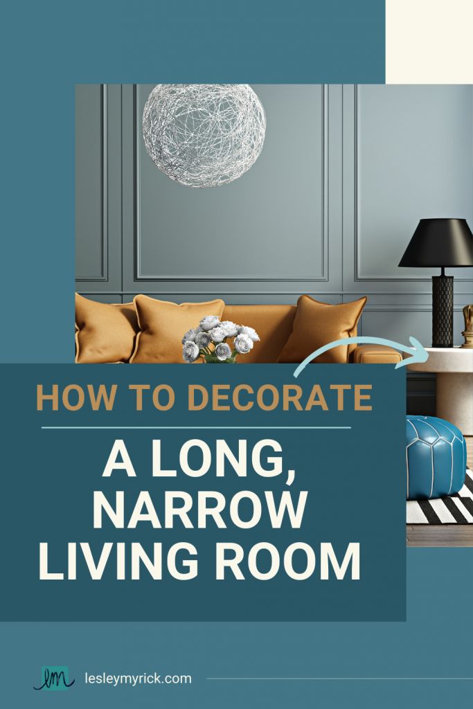 how to decorate a long narrow living room