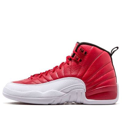 (GS) Air Jordan 12 Retro 'Gym Red' 153265-600 (SNKR/High Top/Basketball) Sporty Red Basketball Shoes With Boost Midsole, University Red High-top Sneakers For Sports Events, University Red High-top Breathable Basketball Shoes, Red Jordan Lace-up Shoes For Light Sports, Sporty Jordan Lace-up Shoes For Sports Events, Red Sneakers With Padded Tongue For Streetwear, Sporty Breathable Jordan Shoes For Light Sports, Casual University Red Basketball Shoes For Sports, Red Lace-up Jordan Shoes For Light Sports