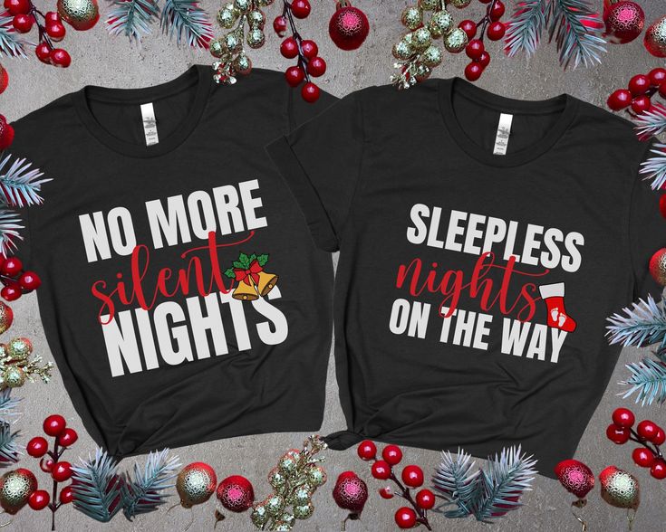 Couples Christmas Shirts, Christmas Pregnancy Announcement Shirt, Mens Christmas Pajamas, Baby Reveal Shirt, Xmas Couple, Gender Reveal Shirts, Couples Christmas, Christmas Pregnancy Announcement, Christmas Pregnancy