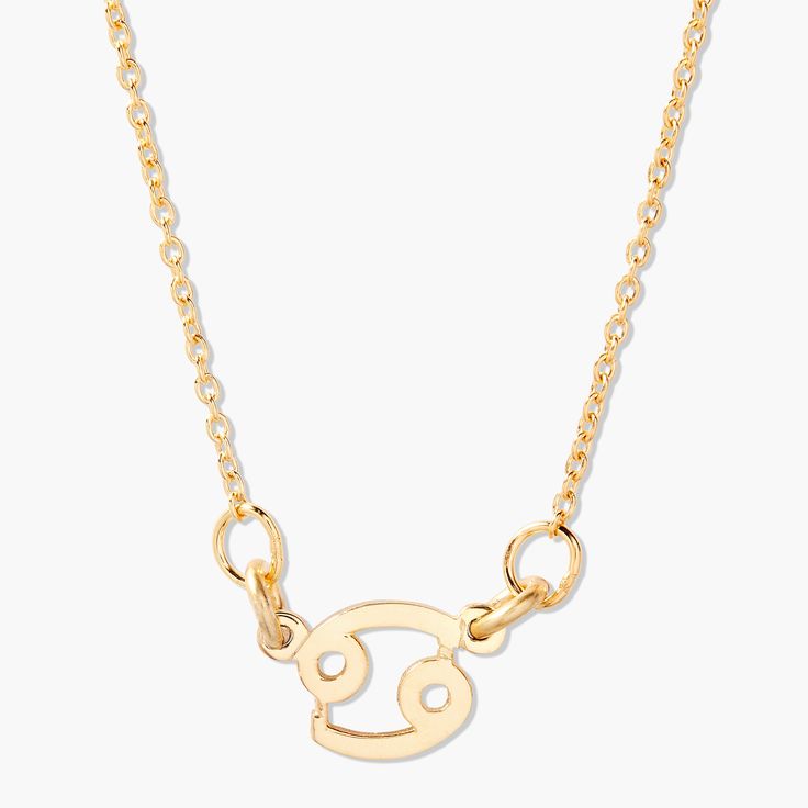 This Neve Zodiac Pendant is an exquisite way to show off the beauty of your zodiac sign. Crafted from luxurious gold, this pendant will make a stunning addition to any wardrobe. Find out your destiny in style. Available in sterling silver, 18k gold plated silver size: 1/2" tall, width varies 16" cable chain with 2" extender Spring ring closure Made in the USA With customization this item is FINAL SALE SKU: BYN1421 Yellow Gold Zodiac Sign Pendant Jewelry, Silver Zodiac Sign Jewelry Gold Plated, Symbolic Yellow Gold Zodiac Jewelry, Symbolic Yellow Gold Jewelry With Zodiac Sign, Sterling Silver Yellow Gold Zodiac Necklace, Celestial Zodiac Sign Gold-plated Jewelry, Symbolic Zodiac Sign Gold Plated Jewelry, Symbolic Gold Plated Zodiac Sign Jewelry, Gold Plated Zodiac Sign Pendant Jewelry