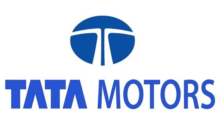 tata motors logo on a white background