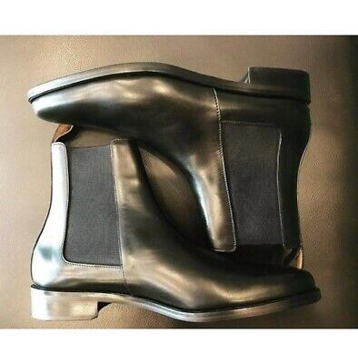 Handmade Mens Black Leather Chelsea Boots, Men formal Leather Ankle Boots | eBay Black Leather Chelsea Boots, Custom Design Shoes, Design Shoes, Chelsea Boots Men, Men Formal, Blank Paper, Mens Black Leather, Leather Chelsea Boots, Mens Shoes Boots