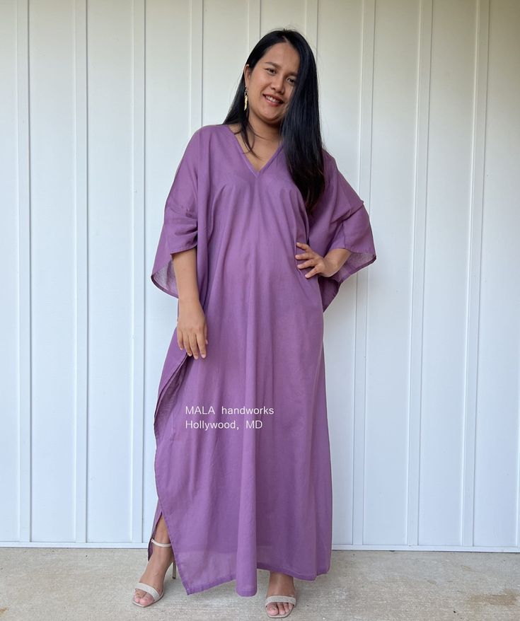 Unwind in absolute comfort with our semi sheer cotton gauze kaftan. This kaftan is perfect for the beach, pool, resort and laid-back time at home. Crafted from quality soft and breathable gauze cotton, it offers an airy fit that's ideal for lounging and cover up. Its relaxed design and easy slip-on style make it your go-to choice for outdoor cover up and relaxed nights at home. Flowy V-neck Summer Kaftan, Flowy V-neck Kaftan For Beach Cover-up, Relaxed Fit V-neck Cover-up For Loungewear, Summer Dresses With Relaxed Fit For Casual Wear, Relaxed Fit Summer Dresses For Relaxation, Summer Tunic Kaftan For Daywear, Summer Maxi Kaftan For Daywear, Summer V-neck Kaftan For Daywear, Oversized V-neck Kaftan For Summer