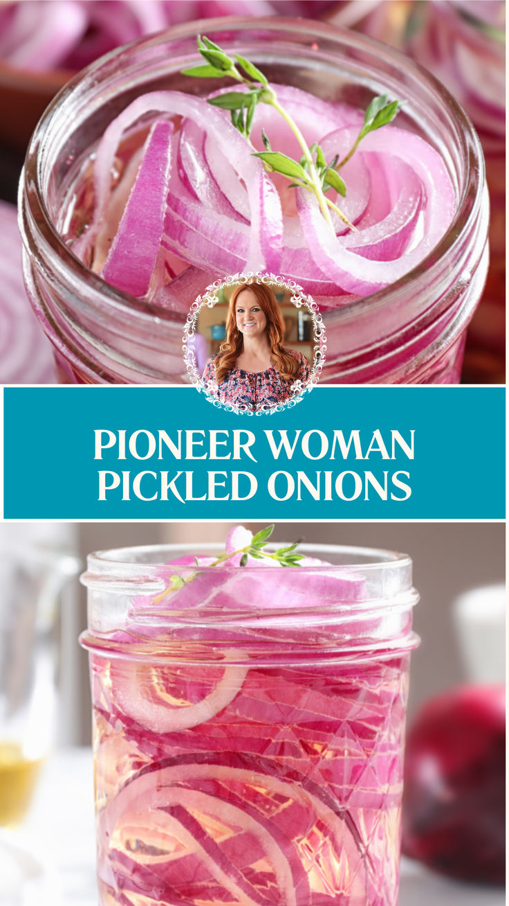 Pioneer Woman Pickled Onions Pioneer Woman Pickles, Pioneer Woman Pickled Red Onions, Simple Pickled Red Onions, Pickled Red Onions Apple Cider Vinegar, Panera Pickled Red Onions Recipe, Red Onion Pickled Recipe, Top Of The River Pickled Onions Recipe, Canning Red Onions, Red Onions Pickled