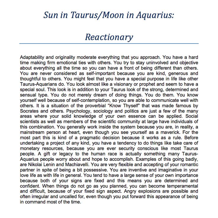 Taurus Sun/Aquarius Moon - Reactionary Aries Sun Taurus Moon, Libra Sun Pisces Moon, Witchy Wellness, Taurus Sun Scorpio Moon, Gemini Sun Scorpio Moon, Sun Scorpio, Sun In Aries, Sun In Gemini, Astrology 101