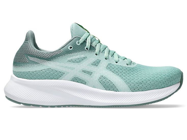 Women's PATRIOT 13 | Light Celadon/White | Running Shoes | ASICS Running Shoes Asics, Shoes Asics, White Running Shoes, Asics Running Shoes, Women's Running Shoes, Running Shoe, Womens Running Shoes, Running Women, Running Shoes