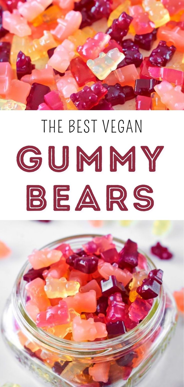 the best vegan gummy bears recipe ever