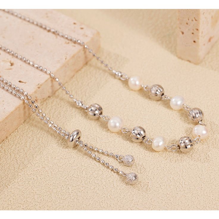 Style: Women Material: S925 Sterling Silver, Baroque Pearl Pearl Type: Uncultured Pearl Color: White Necklace Length: Pullable ( Max 70cm) Baroque Pearl Pendant, White Necklace, Pearl Types, Pearl Pendant Necklace, Pearl Color, Style Women, Gold Pendant Necklace, Baroque Pearls, Pearl Ring